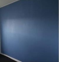 Muur blauw